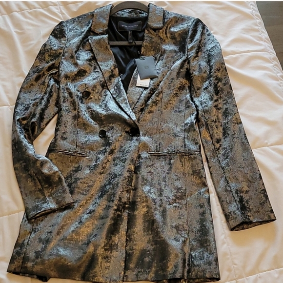 BCBGMAXAZRIA Metallic blazer - Picture 2 of 4